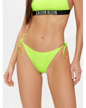 Calvin Klein Swimwear Dół od bikini KW0KW02508 Zielony