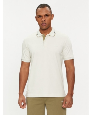 Calvin Klein Polo Smooth K10K112477 Beżowy Regular Fit
