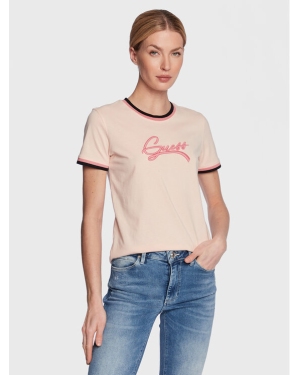Guess T-Shirt Camila W3RI31 I3Z11 Różowy Regular Fit