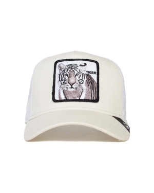 Goorin Bros czapka z daszkiem The White Tiger kolor biały z aplikacją 101-0392