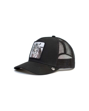 Goorin Bros czapka z daszkiem The Silver Fox kolor czarny z aplikacją 101-0390