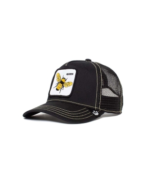 Goorin Bros czapka z daszkiem The Queen Bee kolor czarny z aplikacją 101-0391