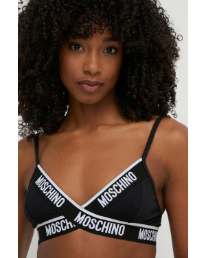 Moschino Underwear biustonosz kolor czarny wzorzysty 241V6A14024406