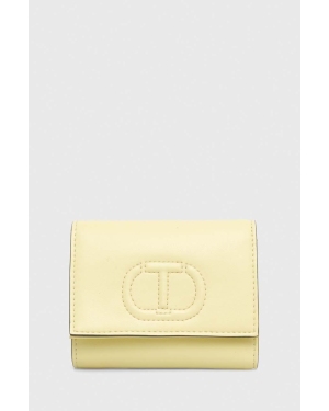 Twinset portfel damski kolor żółty