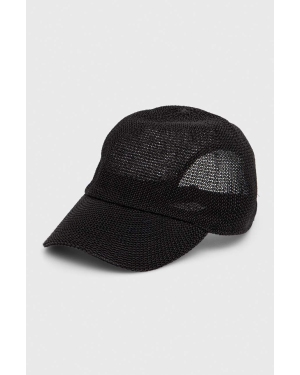 Answear Lab czapka z daszkiem kolor czarny gładka