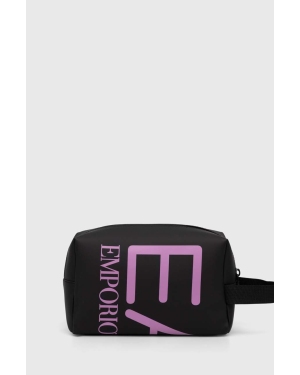 EA7 Emporio Armani kosmetyczka kolor czarny