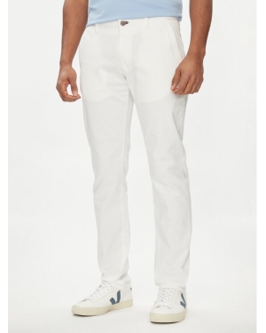 JOOP! Jeans Spodnie materiałowe 82Matthew2 30041946 Biały Modern Fit