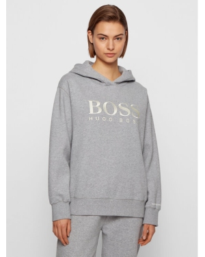 Boss Bluza C_Edelight_Active 50457385 Szary Relaxed Fit