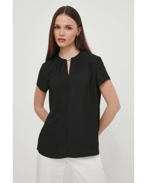 Calvin Klein bluzka damska kolor czarny gładka K20K207062