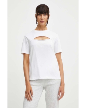 Champion t-shirt bawełniany damski kolor biały 117348