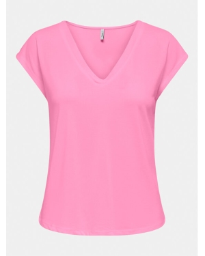 ONLY T-Shirt Free 15287041 Różowy Regular Fit