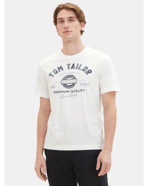 Tom Tailor T-Shirt 1037735 Biały Regular Fit
