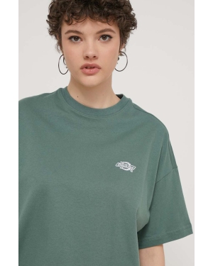 Dickies t-shirt bawełniany kolor zielony