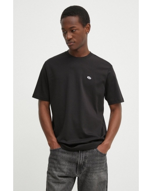 Diesel t-shirt bawełniany T-JUST-DOVAL-PJ MAGLIETTA męski kolor czarny gładki A03819.0AIJU