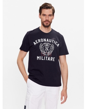 Aeronautica Militare T-Shirt 231TS2095J597 Granatowy Regular Fit