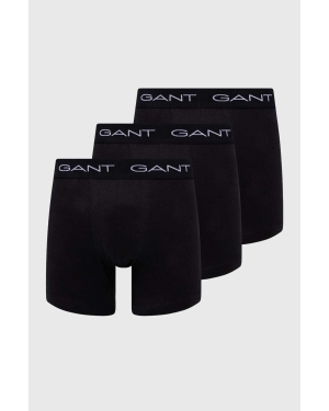 Gant bokserki 3-pack męskie kolor czarny
