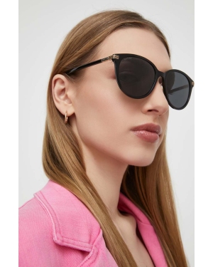 Gucci okulary przeciwsłoneczne damskie kolor czarny GG1452SK