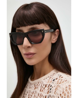 Gucci okulary przeciwsłoneczne damskie kolor brązowy GG1520S