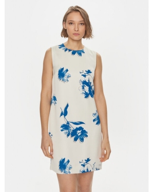 Calvin Klein Sukienka letnia K20K207038 Biały Regular Fit