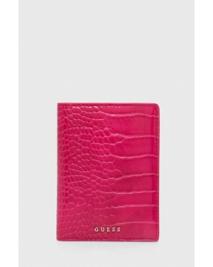 Guess portfel damski kolor różowy RW1634 P4201