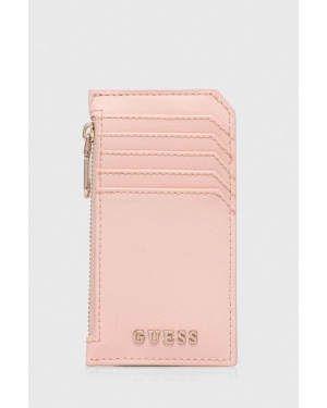 Guess portfel damski kolor różowy RW1630 P4201