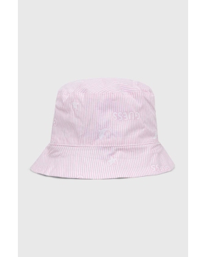 Guess kapelusz niemowlęcy kolor różowy