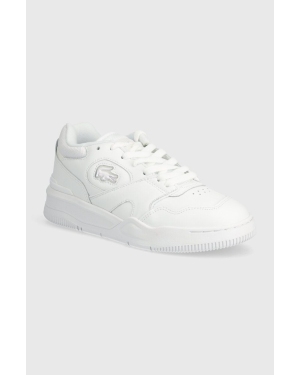 Lacoste sneakersy skórzane Lineshot Leather Tonal kolor biały 46SFA0092