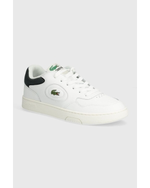Lacoste sneakersy skórzane Lineset Leather kolor biały 46SMA0045