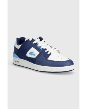 Lacoste sneakersy Court Cage Leather kolor granatowy 47SMA0050
