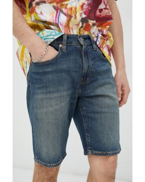 Levi's szorty jeansowe męskie kolor granatowy