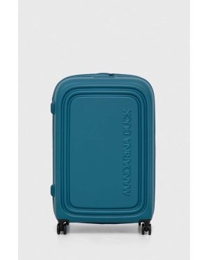 Mandarina Duck walizka LOGODUCK + kolor turkusowy P10SZV33