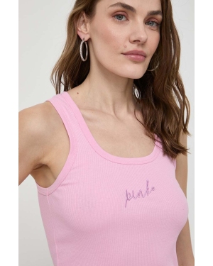 Pinko top Answear Exclusive damski kolor różowy 100807 A22R