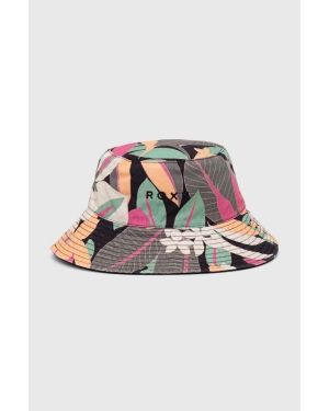 Roxy kapelusz dwustronny bawełniany Jasmine Paradise kolor różowy bawełniany ERJHA04251