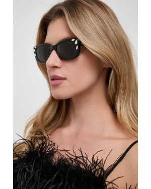 Swarovski okulary przeciwsłoneczne 5679545 DEXTERA ORGANIC damskie kolor czarny