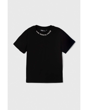 The North Face t-shirt bawełniany NEW SS ZUMU TEE kolor czarny z nadrukiem