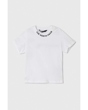 The North Face t-shirt bawełniany NEW SS ZUMU TEE kolor biały z nadrukiem