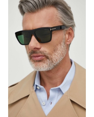 Tom Ford okulary przeciwsłoneczne męskie kolor czarny FT1077_5501N
