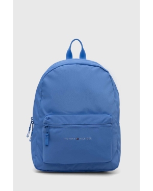Tommy Hilfiger plecak dziecięcy kolor niebieski duży gładki