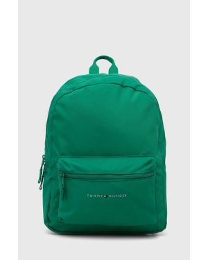 Tommy Hilfiger plecak dziecięcy kolor zielony duży gładki