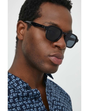 Tommy Hilfiger okulary przeciwsłoneczne męskie kolor czarny TH 2032/S