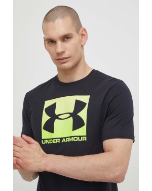 Under Armour t-shirt męski kolor czarny z nadrukiem 1329581