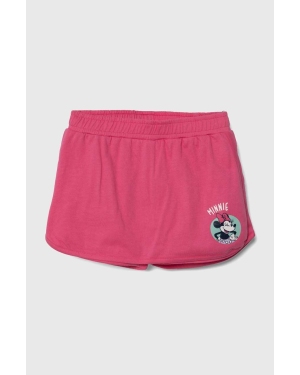 zippy spódnicospodnie dziecięce x Disney kolor różowy z nadrukiem