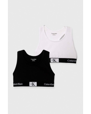 Calvin Klein Underwear biustonosz dziecięcy 2-pack kolor czarny