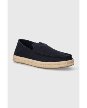 Toms espadryle Alonso Loafer Rope kolor granatowy 10020889
