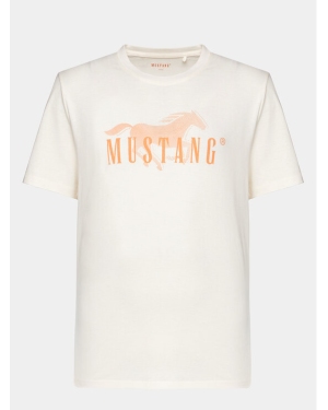Mustang T-Shirt Austin 1014928 Biały Regular Fit