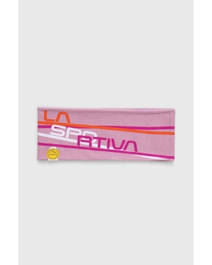 LA Sportiva opaska na głowę Stripe kolor fioletowy