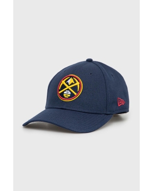 New Era czapka z daszkiem kolor granatowy z aplikacją