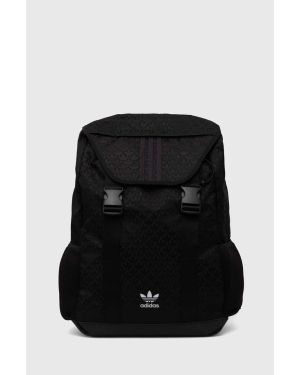 adidas Originals plecak damski kolor czarny duży wzorzysty IT7353