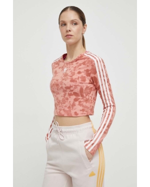 adidas Originals longsleeve damski kolor różowy IY0779
