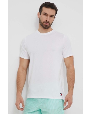 Tommy Jeans t-shirt lounge 2-pack kolor biały gładki